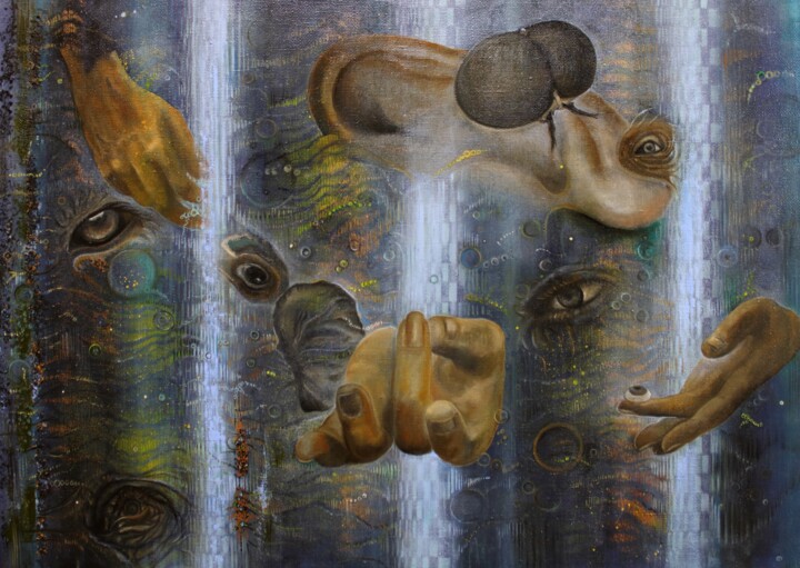 Матрица 绘画, 19.7x27.6 in