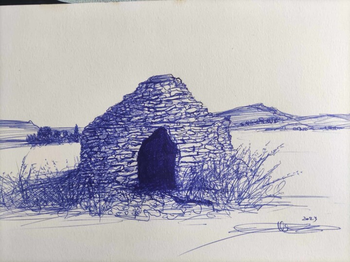 图画,  8.3x11.6 in 