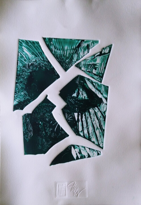 Shadow Anguish 印花与版画, 22x15.5 in