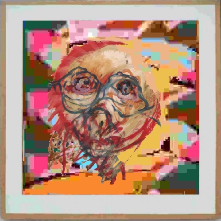 A14 peinture numérique disponible 数字艺术, 7.9x7.9 in
