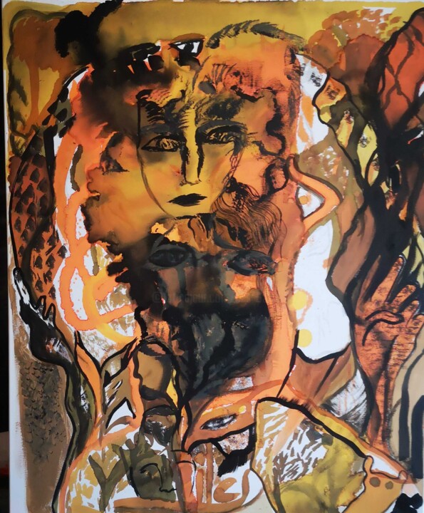 Arrière de l'œuvre