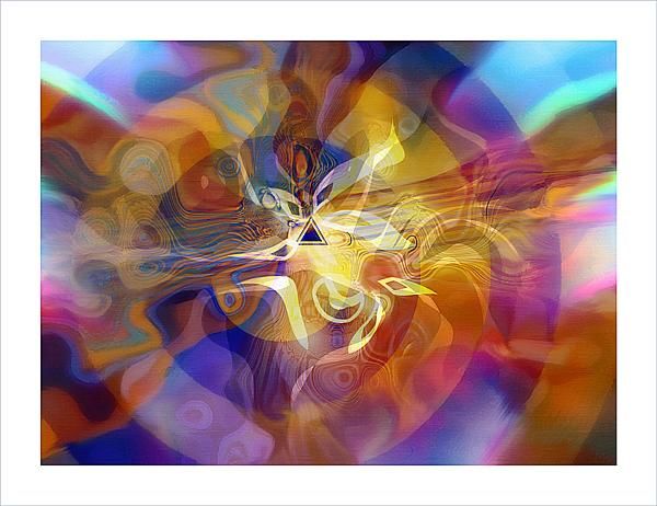 Arts numériques intitulée "TRIANGLE" par Pix-Peinture Kabuki, Œuvre d'art originale