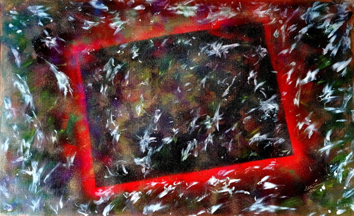 绘画,  30.3x49.6 in 