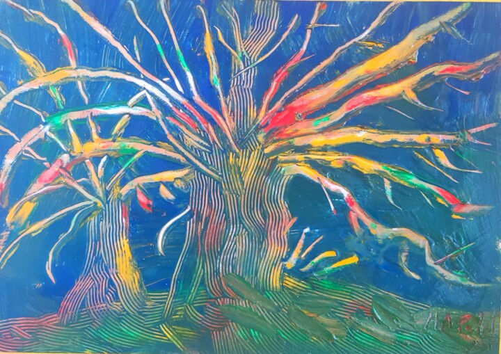 Pittura,  8,3x11,8 in 