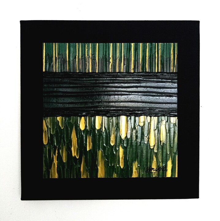 Unakite Obsession 绘画, 11.8x11.8 in
