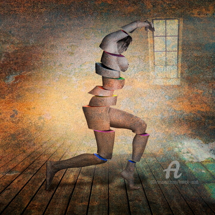 数字艺术,  39.4x39.4 in 