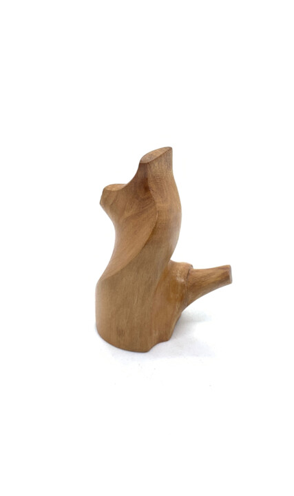 Woofy Dog 雕塑, 3x2.2 in