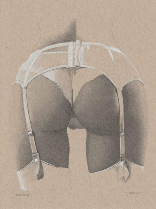 "ANr.7 (0:44)" 图画, 7.9x5.9 in