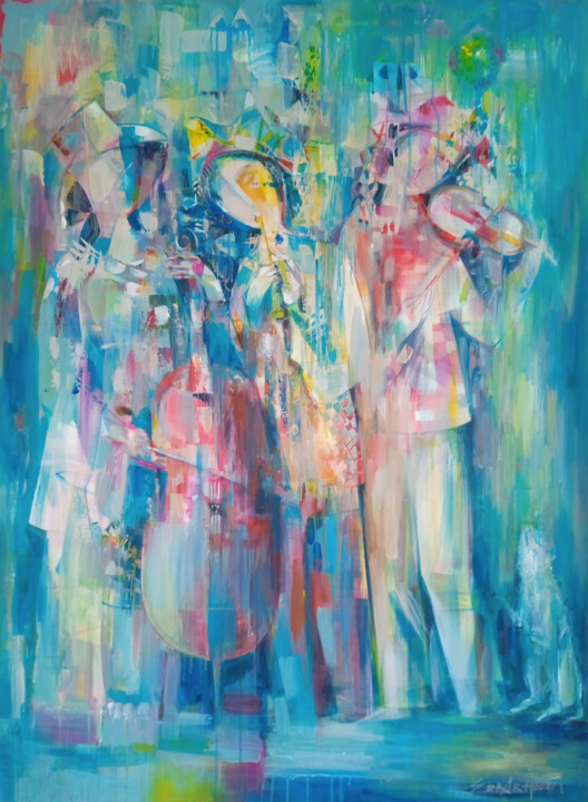 绘画,  55.1x39.4 in 