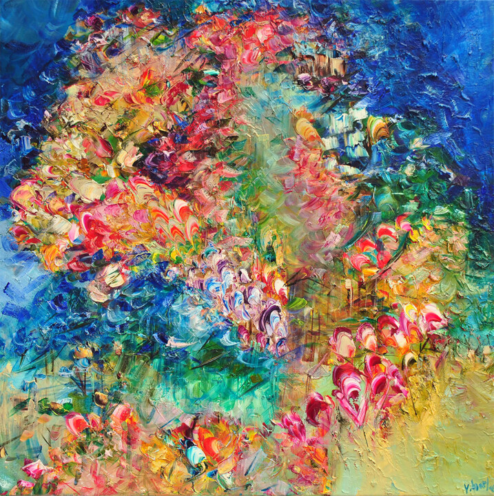 绘画,  39.4x39.4 in 