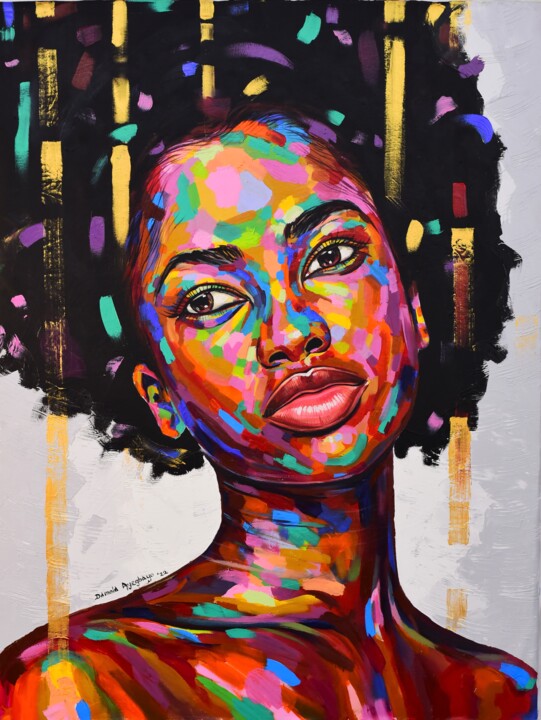 绘画,  48x36 in 