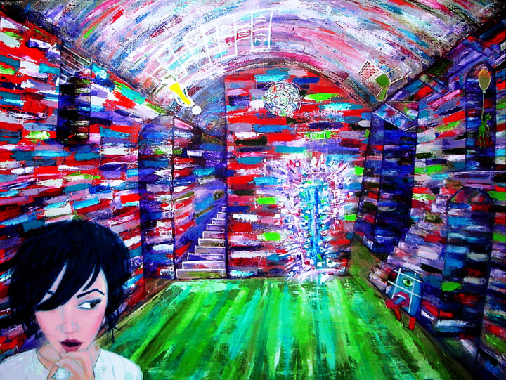 绘画,  23.6x31.5 in 