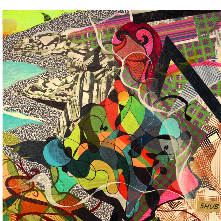 Collages,  23.6x23.6 in 