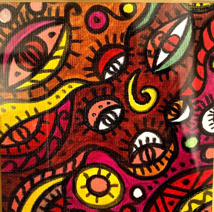 Peinture intitulée "Triptych of paintin…" par Olena Kovalenko, Œuvre d'art originale, Acrylique Monté sur Châssis en bois