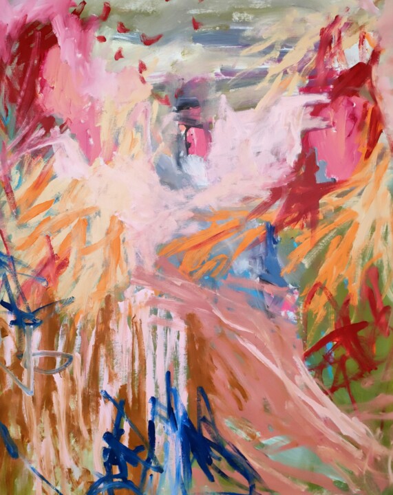 绘画,  43.3x37.4 in 