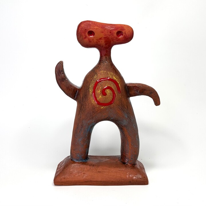 The Guru 雕塑, 8.7x5.9 in