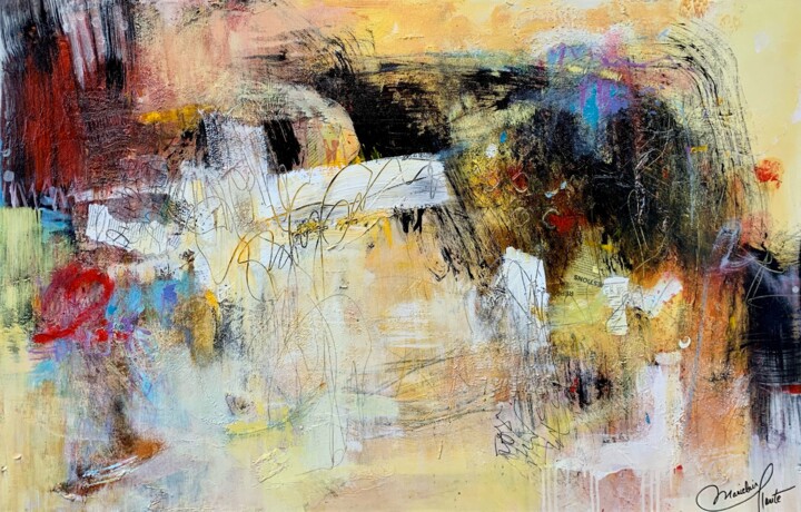 Il faudra tout écrire 绘画, 30x48 in