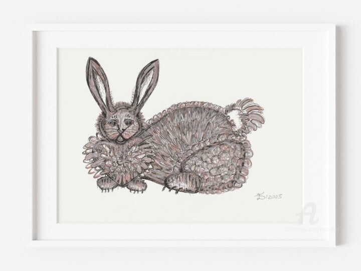 Lovo. Fantastic creatures series. 图画, 8.3x11.7 in