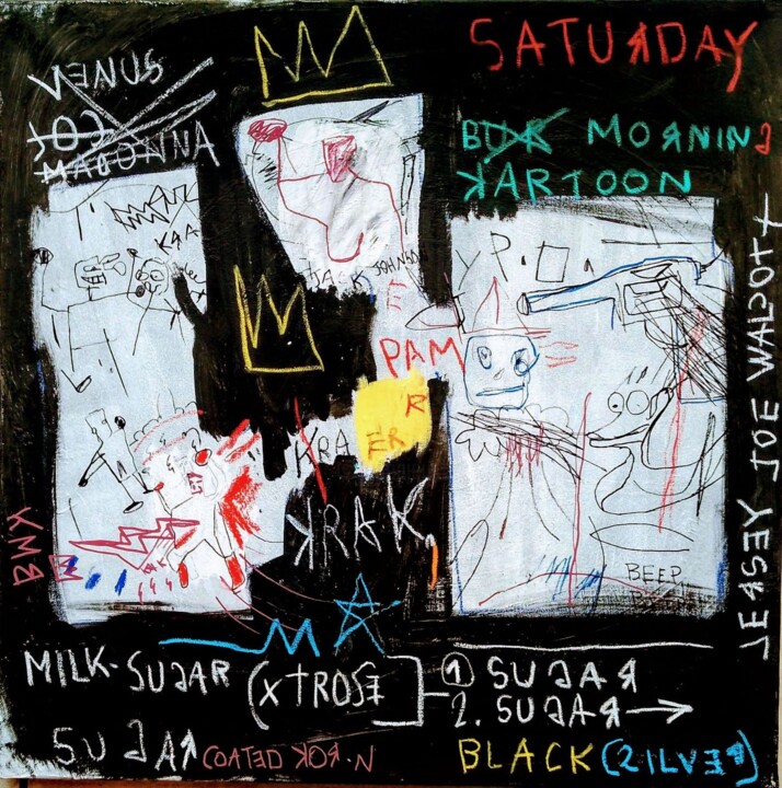 绘画,  27.6x27.6 in 