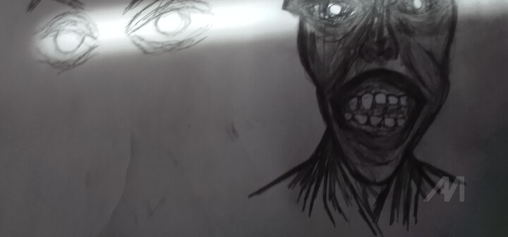 Shining 绘画, 15.8x19.7 in