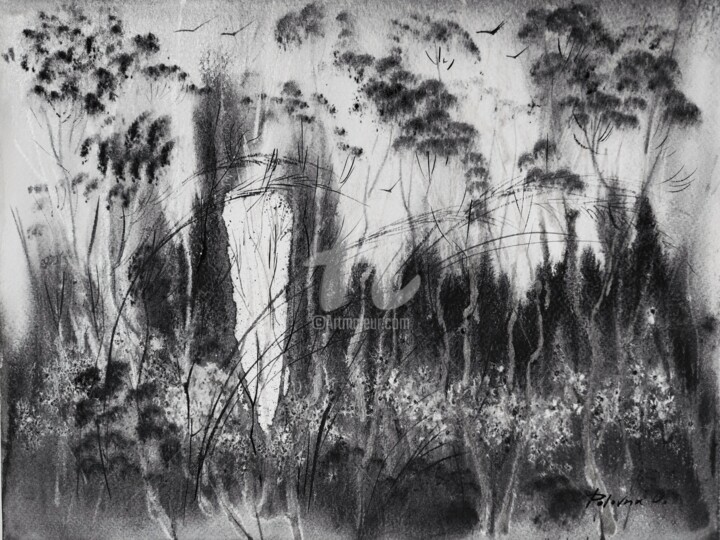rêve 图画, 10.2x14.6 in