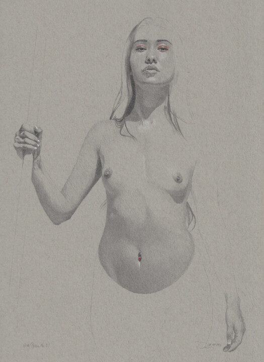 图画,  11.9x8.6 in 