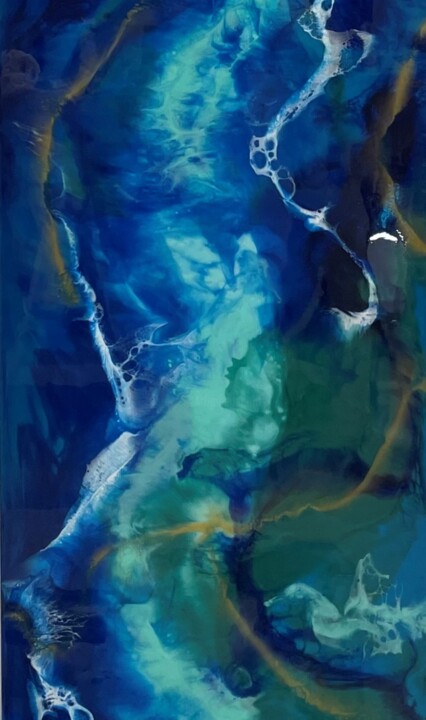 绘画,  50.8x23.2 in 