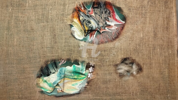 IZEL ou l'Unique 绘画, 37.4x47.2 in