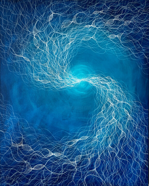 Hope 绘画, 29.5x23.6 in