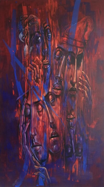 绘画,  63x35.4 in 