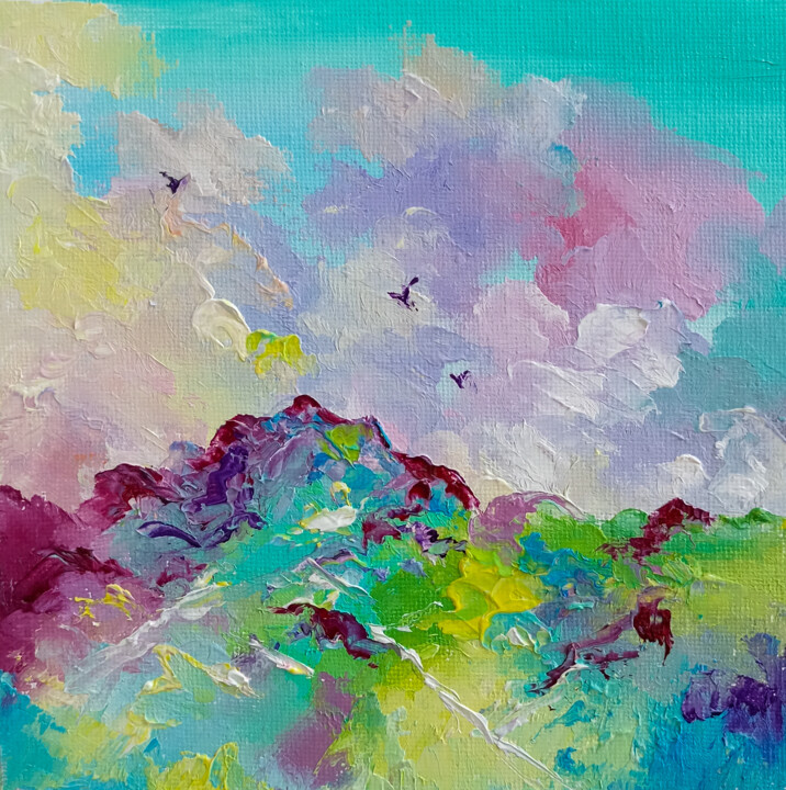 绘画,  5.9x5.9 in 