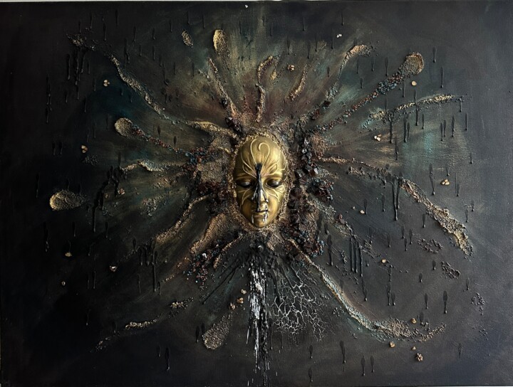 "One sin" 绘画, 23.6x31.5 in