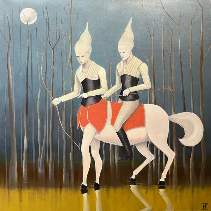 You will shoot i will serve the cartridges 绘画, 23.6x23.6 in