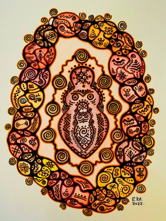 绘画,  24x18.1 in 
