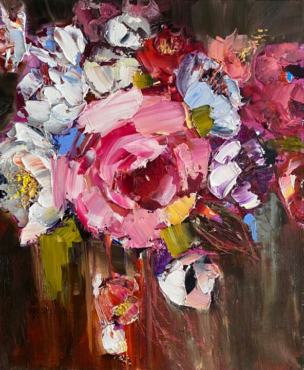 MY LOVELY ROSE 绘画, 11.8x9.8 in