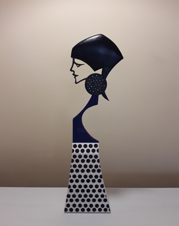雕塑,  20.9x6.3 in 