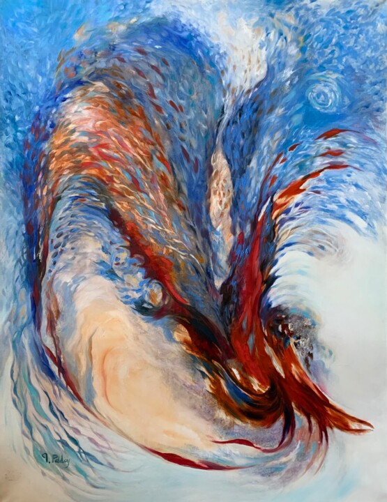 Big Bang I Pittura, 46,1x35 in