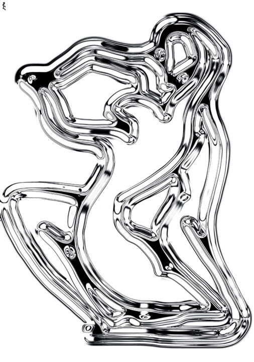 数字艺术,  23x17 in 