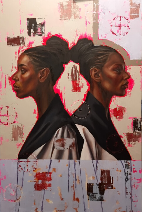 The cult 绘画, 35.8x24 in