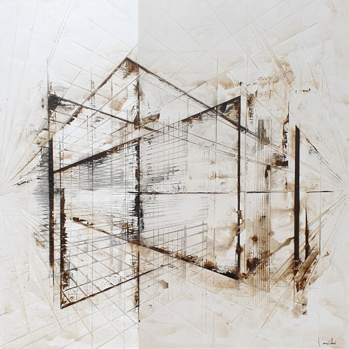 3D-2 Painting, 39.4x39.4 in