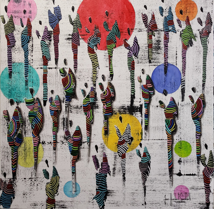 绘画,  39.4x39.4 in 