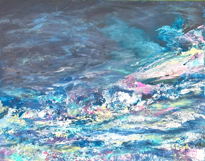 Peinture intitulée "The Tempest" par Elisa Cook Benbassat Bassat, Œuvre d'art originale, Acrylique