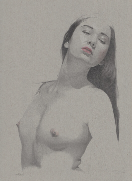 "Black (23.40)" 图画, 11.9x8.6 in