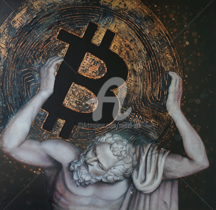 ATLAS_ 绘画, 39.4x39.4 in