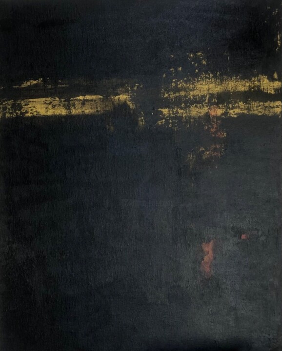 Pintura intitulada "Witch" por Marina Gorbachova, Obras de arte originais, Óleo