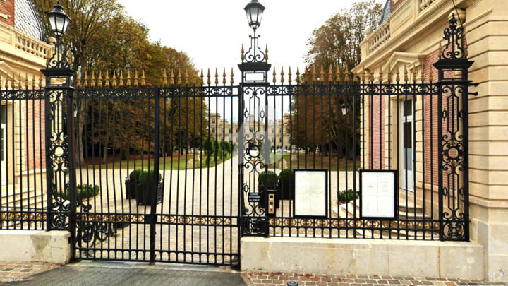 The entrance to the castle of Ferrières-en-Brie View3 Photography