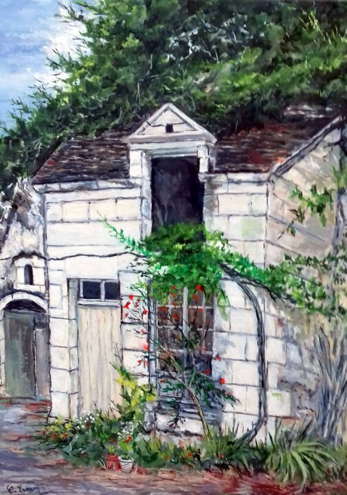Souvenirs oubliés Schilderij, 28,7x21,3 in