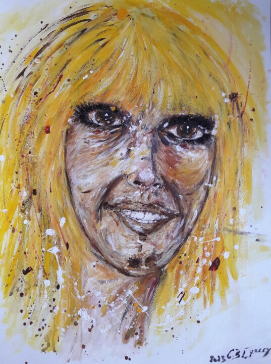 AUTO PORTRAIT 绘画, 25.6x19.7 in