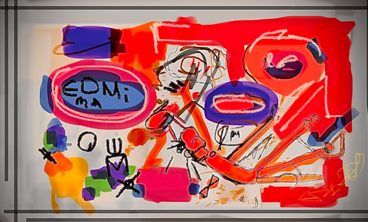 Жизнь 绘画, 39.4x66.9 in