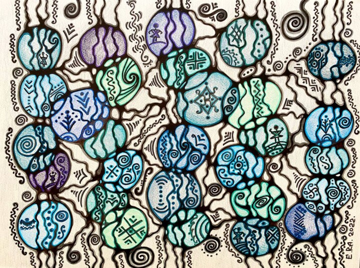 绘画,  18.1x24 in 